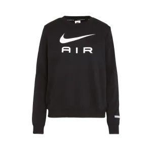 Nike Sportswear Air French Terry Crew Black Nike popular styles with traction soles