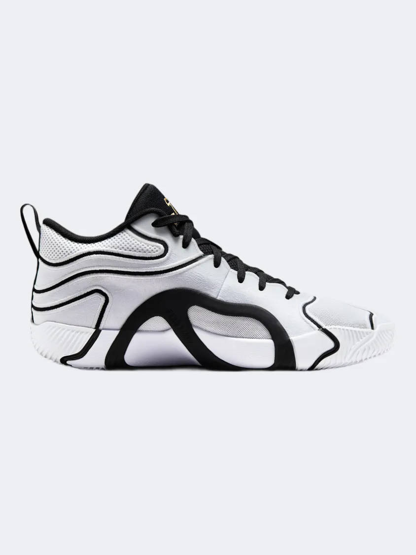 Nike Tatum 3 Tunnel Walk Men Basketball Shoes White/Black/Gold Essential mens casual shoes for comfort