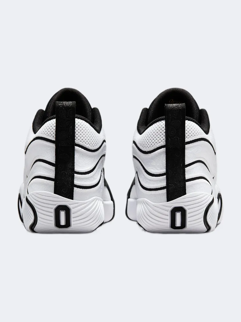 Nike Tatum 3 Tunnel Walk Men Basketball Shoes White/Black/Gold Mens Urban Style Comfort Shoes