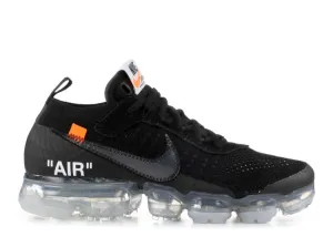 Nike Vapor MAX Off-White Black Nike athletic shoes with flyknit design