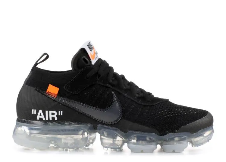 Nike Vapor MAX Off-White Black Nike athletic shoes with flyknit design