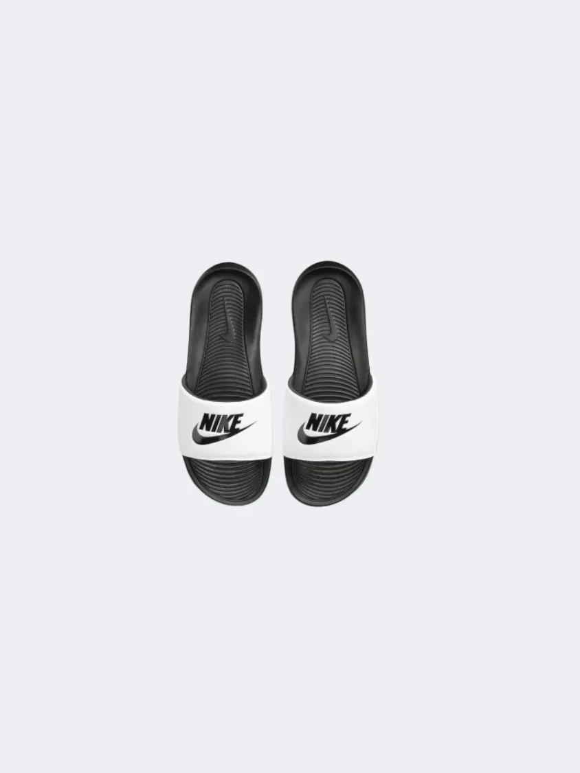 Nike Victori One Men Lifestyle Slippers Black/White Mens Urban Style Comfort Shoes