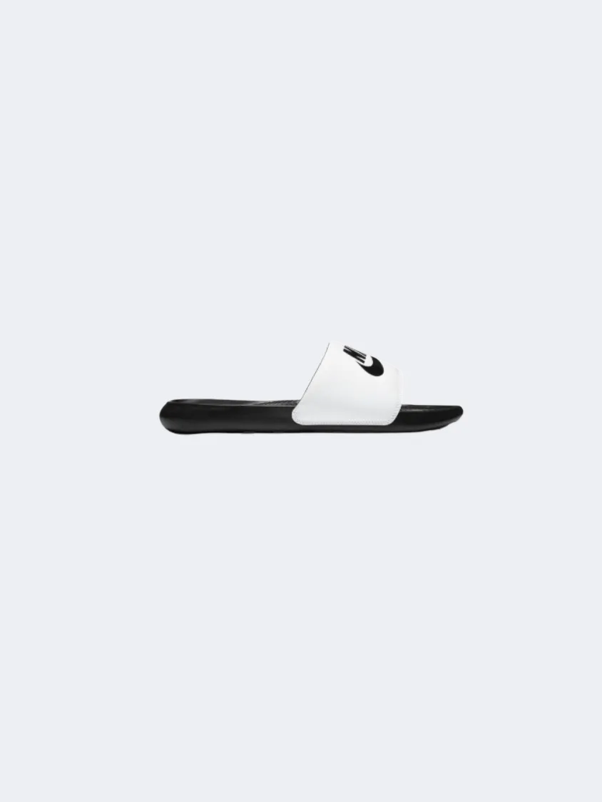 Nike Victori One Men Lifestyle Slippers Black/White Essential mens casual shoes for comfort