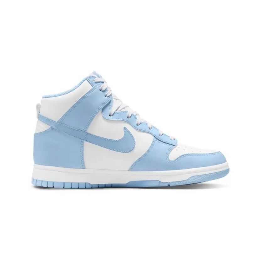 Nike Women's Dunk High White Aluminum Iconic Sneakers