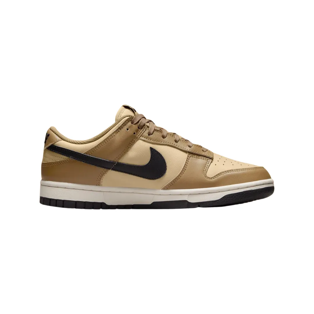 Nike Women's Dunk Low Dark Driftwood Black Sesame Sail Iconic Sneakers