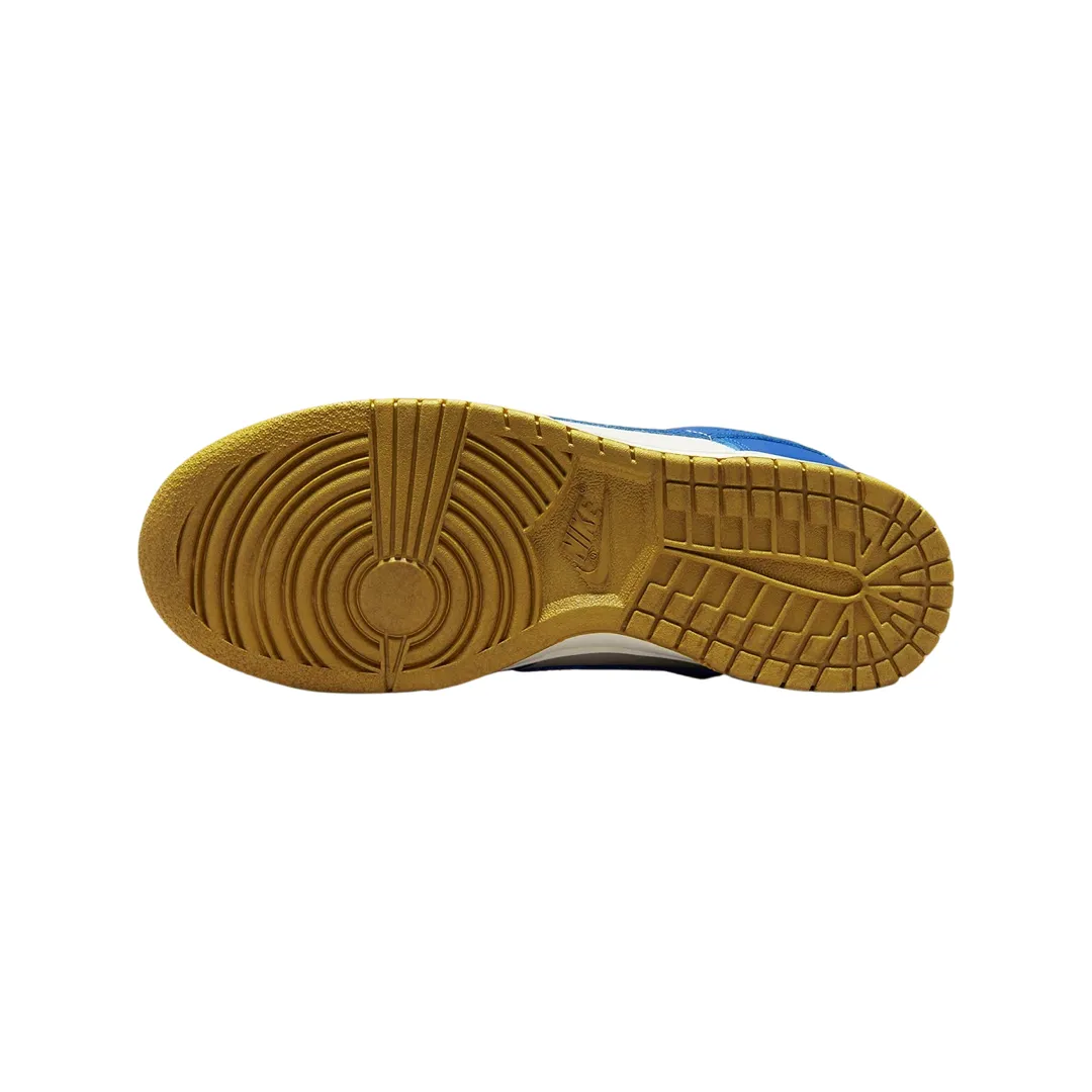 Nike Women's Dunk Low Dark Kansas City Sail Blue White Iconic Sneakers
