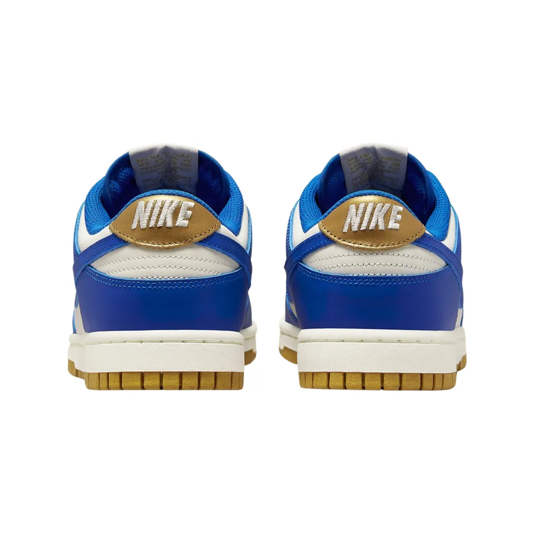 Nike Women's Dunk Low Dark Kansas City Sail Blue White Iconic Sneakers