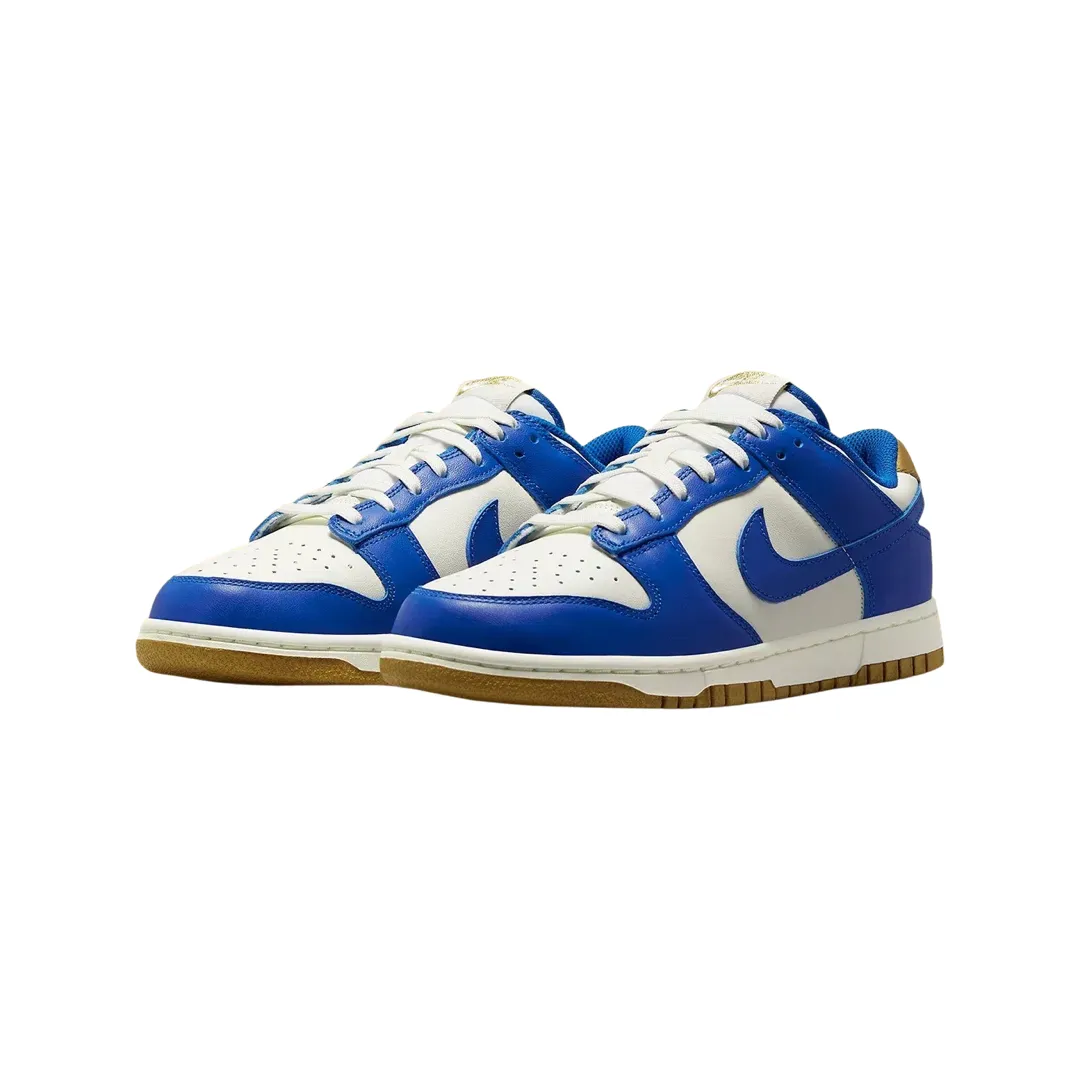 Nike Women's Dunk Low Dark Kansas City Sail Blue White Iconic Sneakers