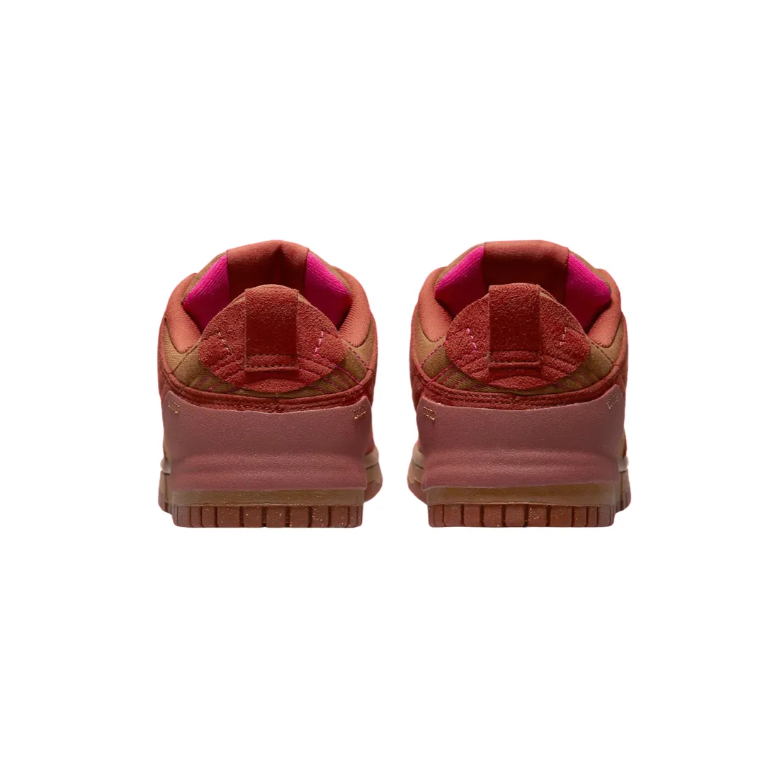 Nike Women's Dunk Low Disrupt 2 Desert Bronze Iconic Sneakers