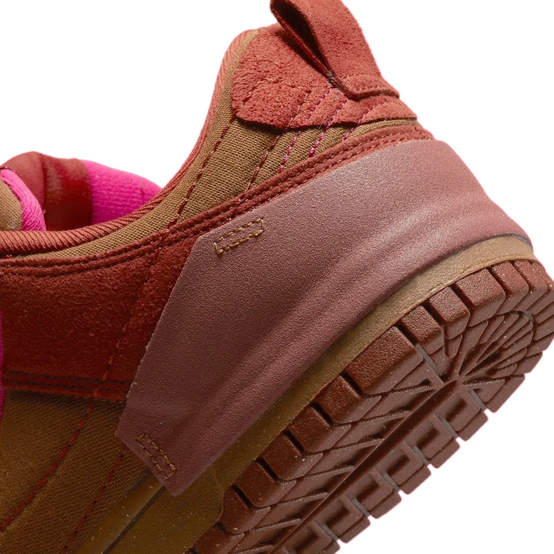 Nike Women's Dunk Low Disrupt 2 Desert Bronze Iconic Sneakers