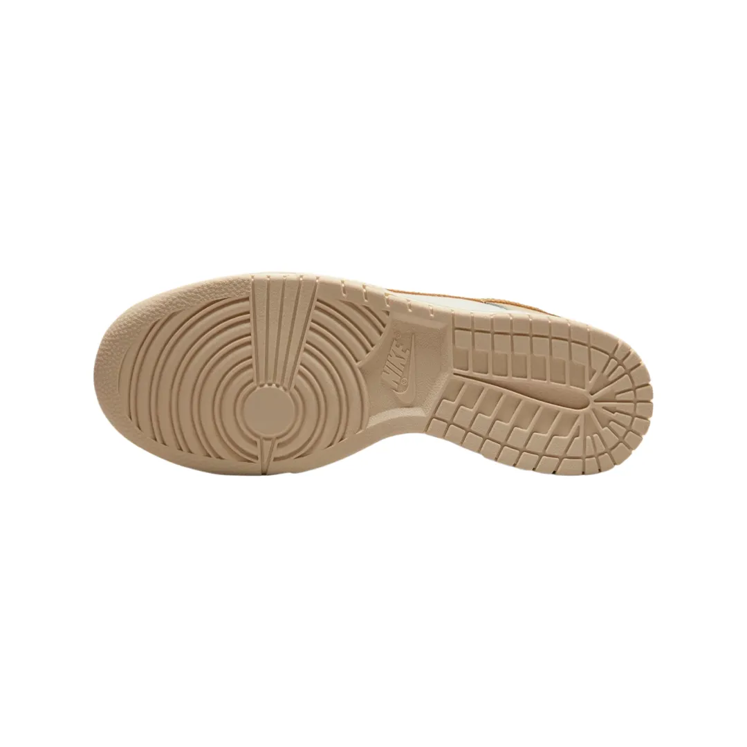 Nike Women's Dunk Low Metallic Gold Iconic Sneakers