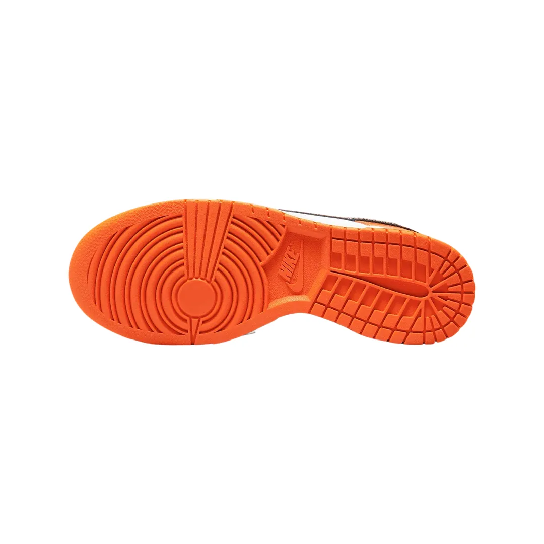 Nike Women's Dunk Low Patent Halloween Brilliant Orange Black Iconic Sneakers