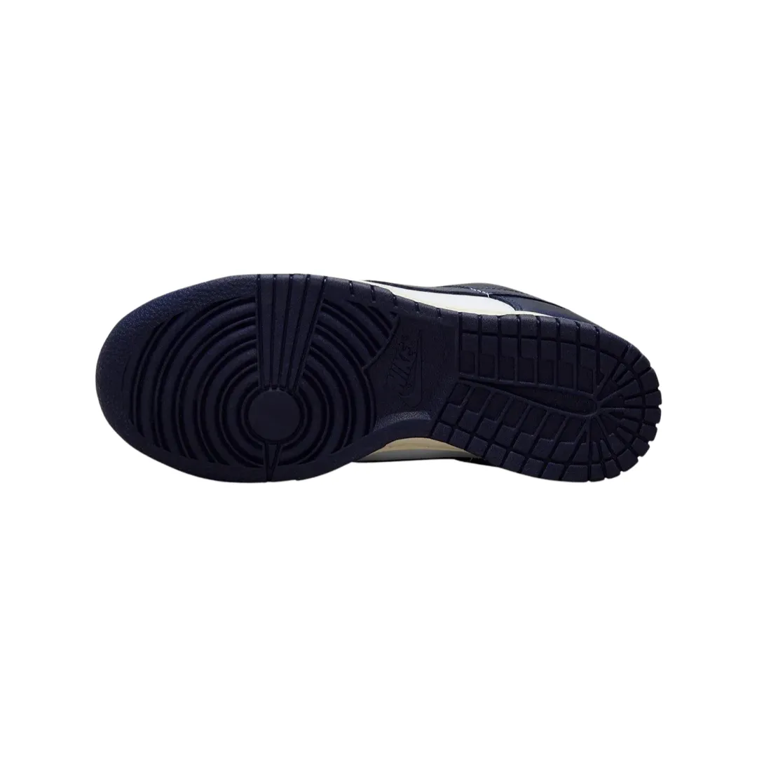 Nike Women's Dunk Low Premium Vintage Navy Iconic Sneakers