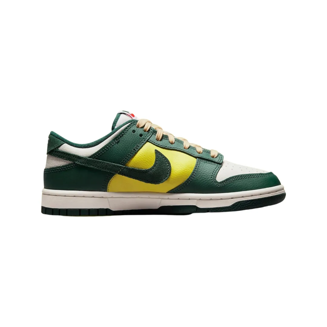 Nike Women's Dunk Low Sail Noble Green Iconic Sneakers