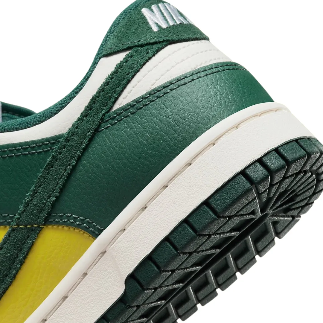 Nike Women's Dunk Low Sail Noble Green Iconic Sneakers