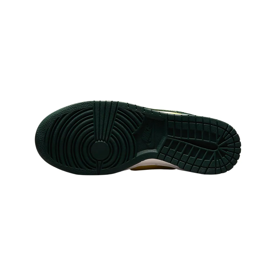 Nike Women's Dunk Low Sail Noble Green Iconic Sneakers