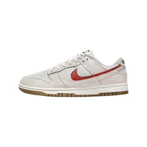 Nike Women's Dunk Low Summit White Double Swoosh Phantom Cinnabar Nike Dunk sneakers with classic silhouette