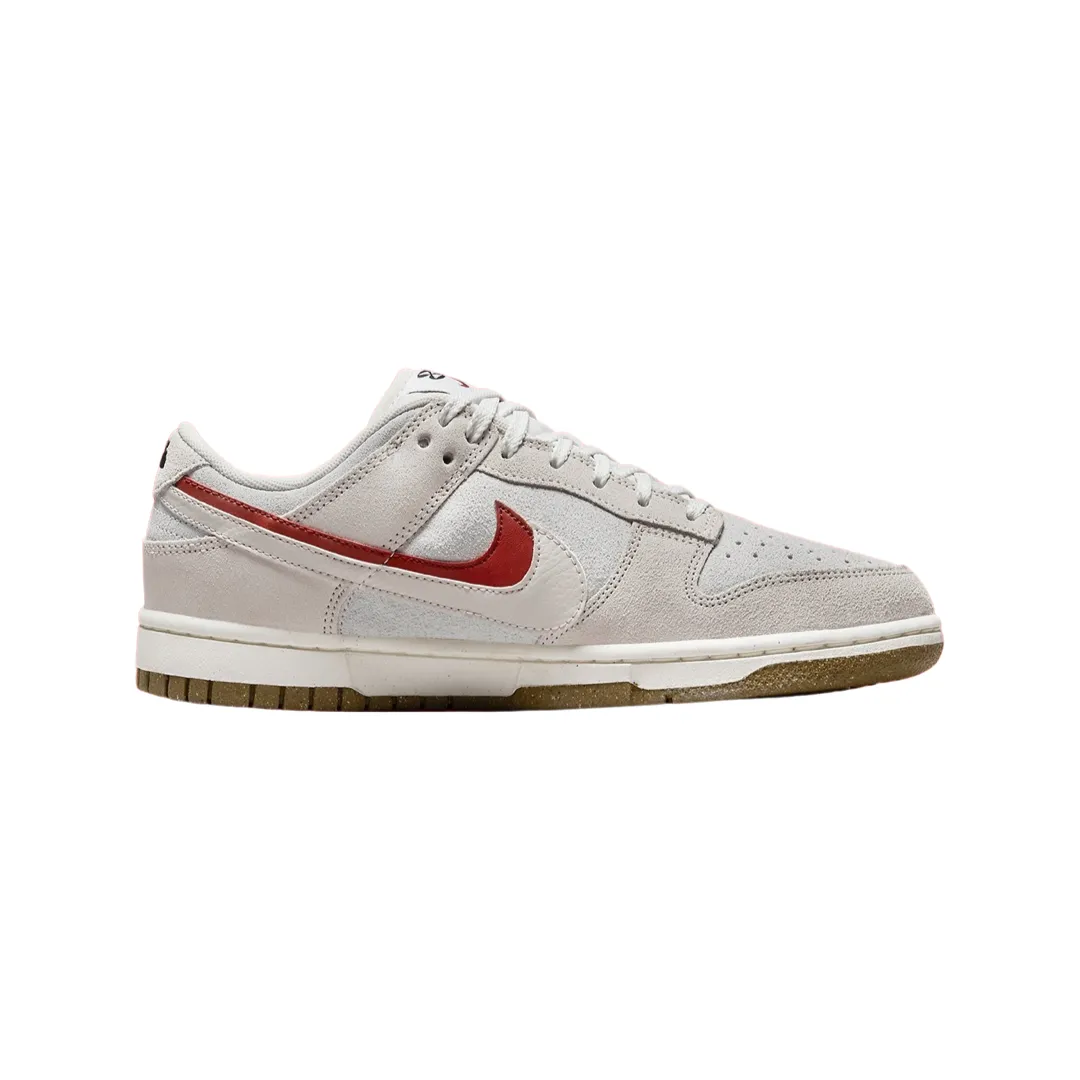 Nike Women's Dunk Low Summit White Double Swoosh Phantom Cinnabar Iconic Sneakers