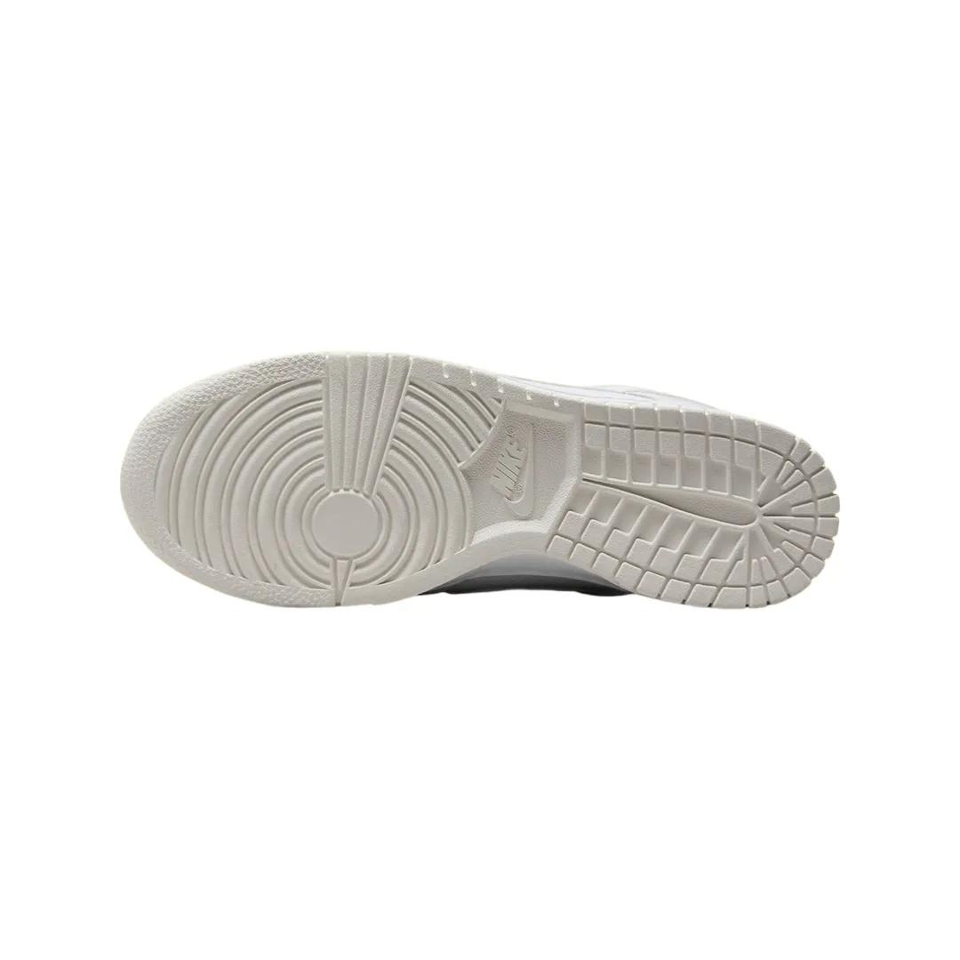 Nike Women's Dunk Low Valentine's Day Yellow Heart White Iconic Sneakers