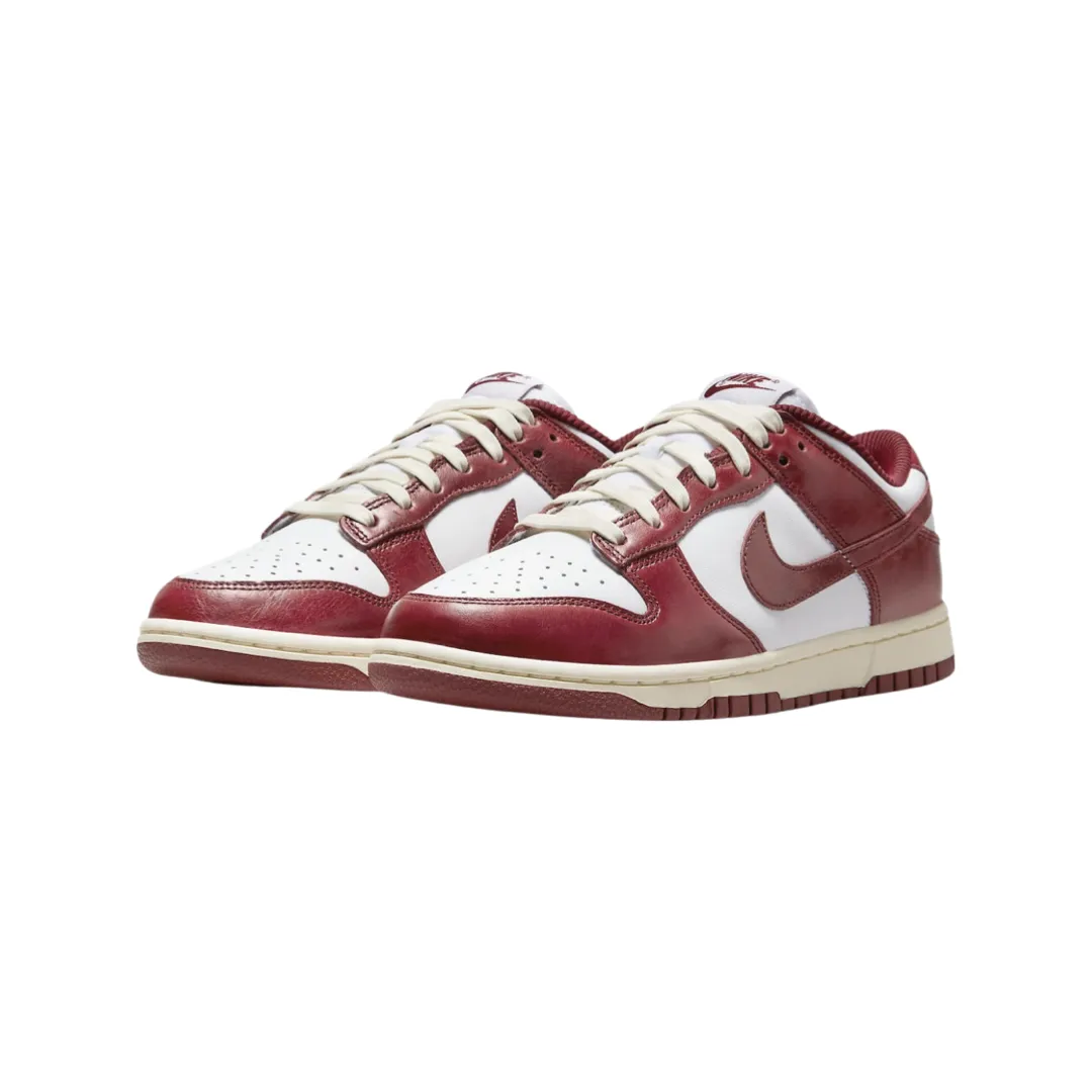 Nike Women's Dunk Low Vintage Red Iconic Sneakers