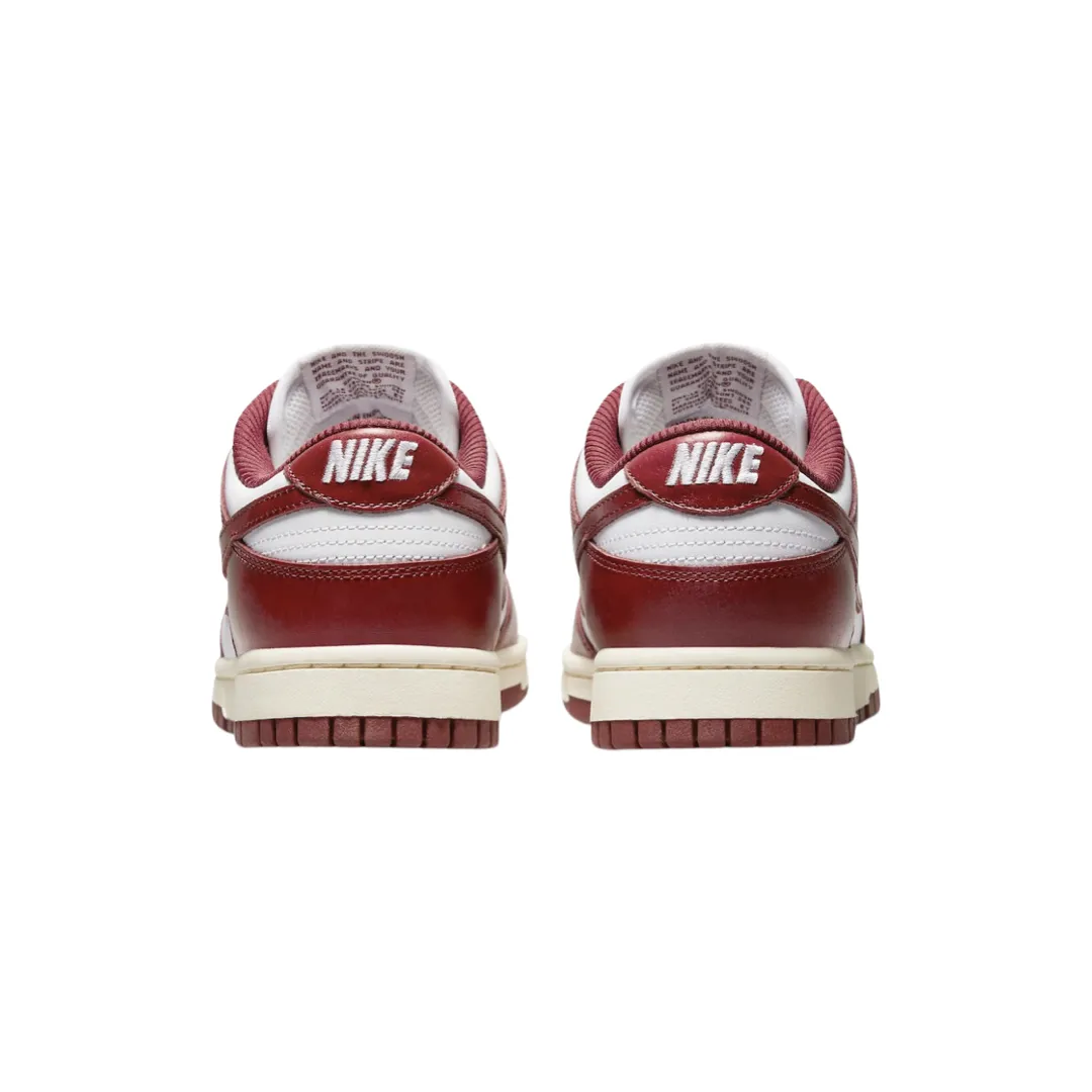 Nike Women's Dunk Low Vintage Red Iconic Sneakers