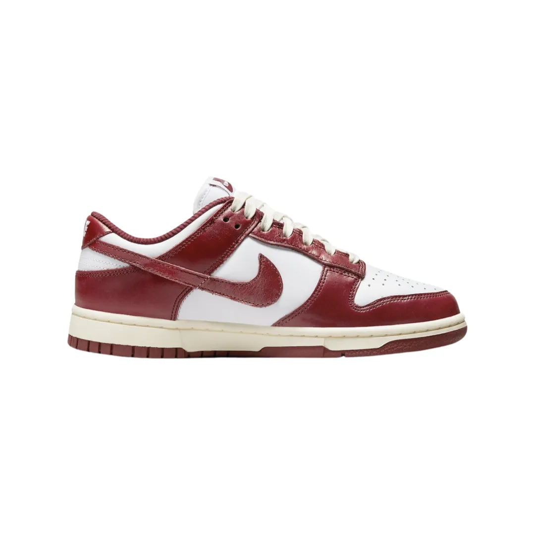 Nike Women's Dunk Low Vintage Red Iconic Sneakers