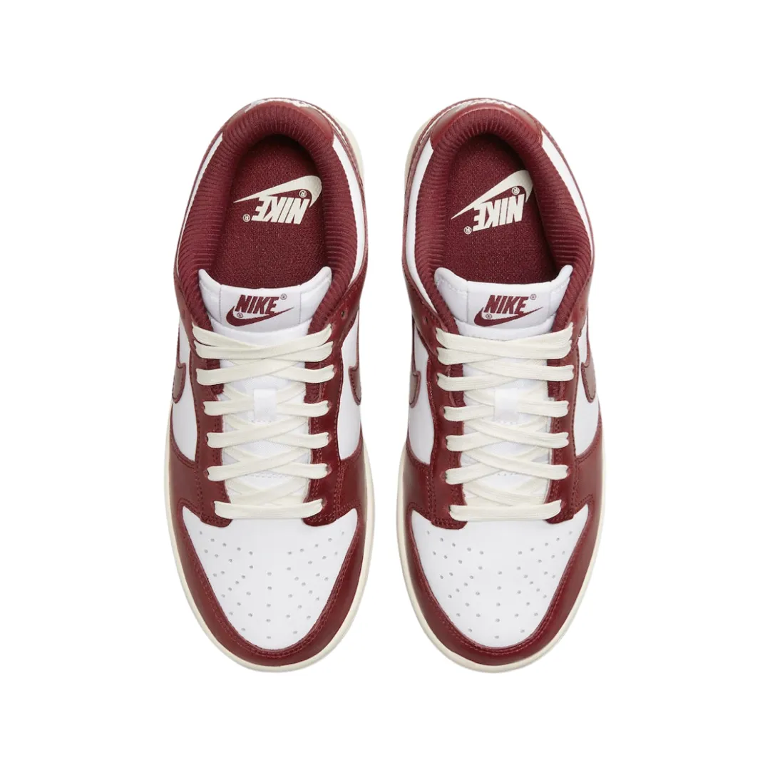 Nike Women's Dunk Low Vintage Red Iconic Sneakers