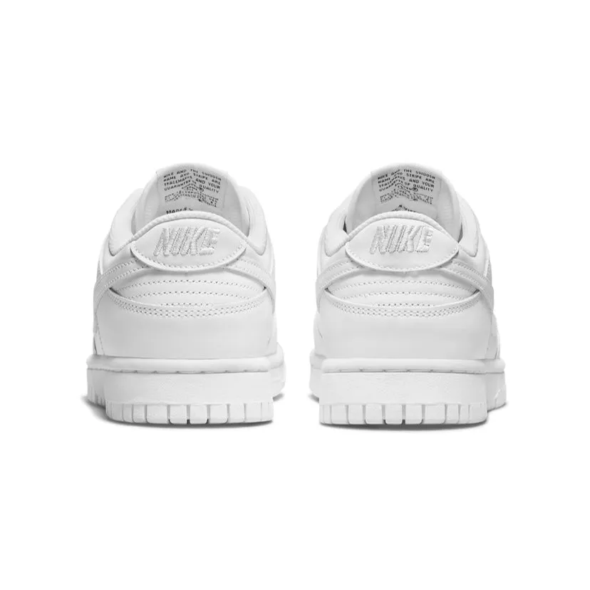Nike Women's Dunk Low White White Iconic Sneakers