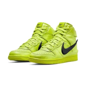 Nike x Ambush Dunk High Atomic Green Black Flash Lime Nike Dunk sneakers with classic silhouette