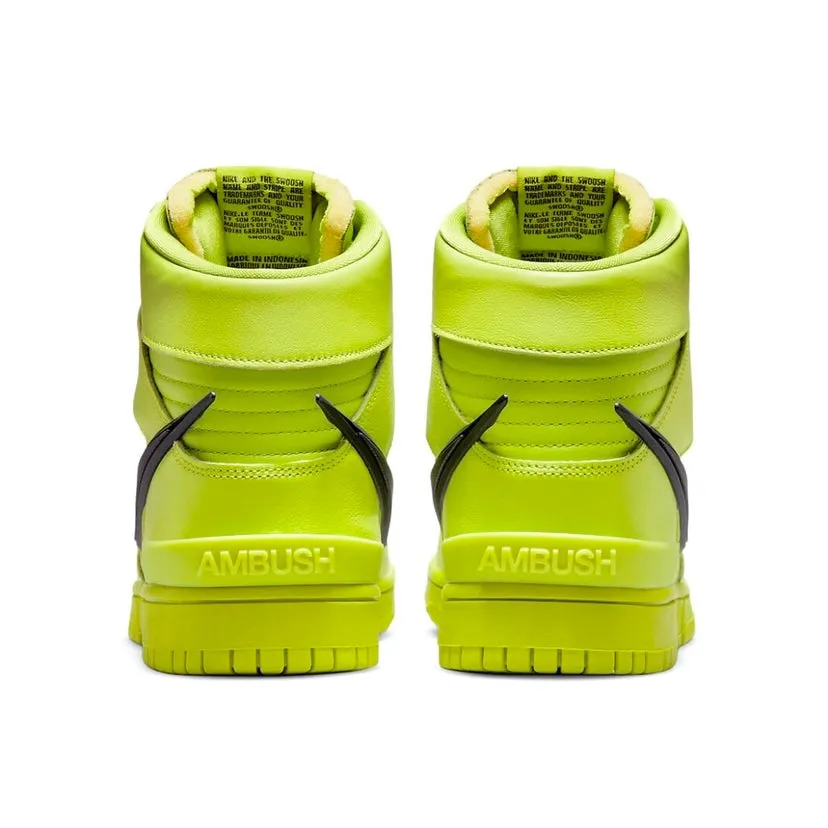 Nike x Ambush Dunk High Atomic Green Black Flash Lime Iconic Sneakers