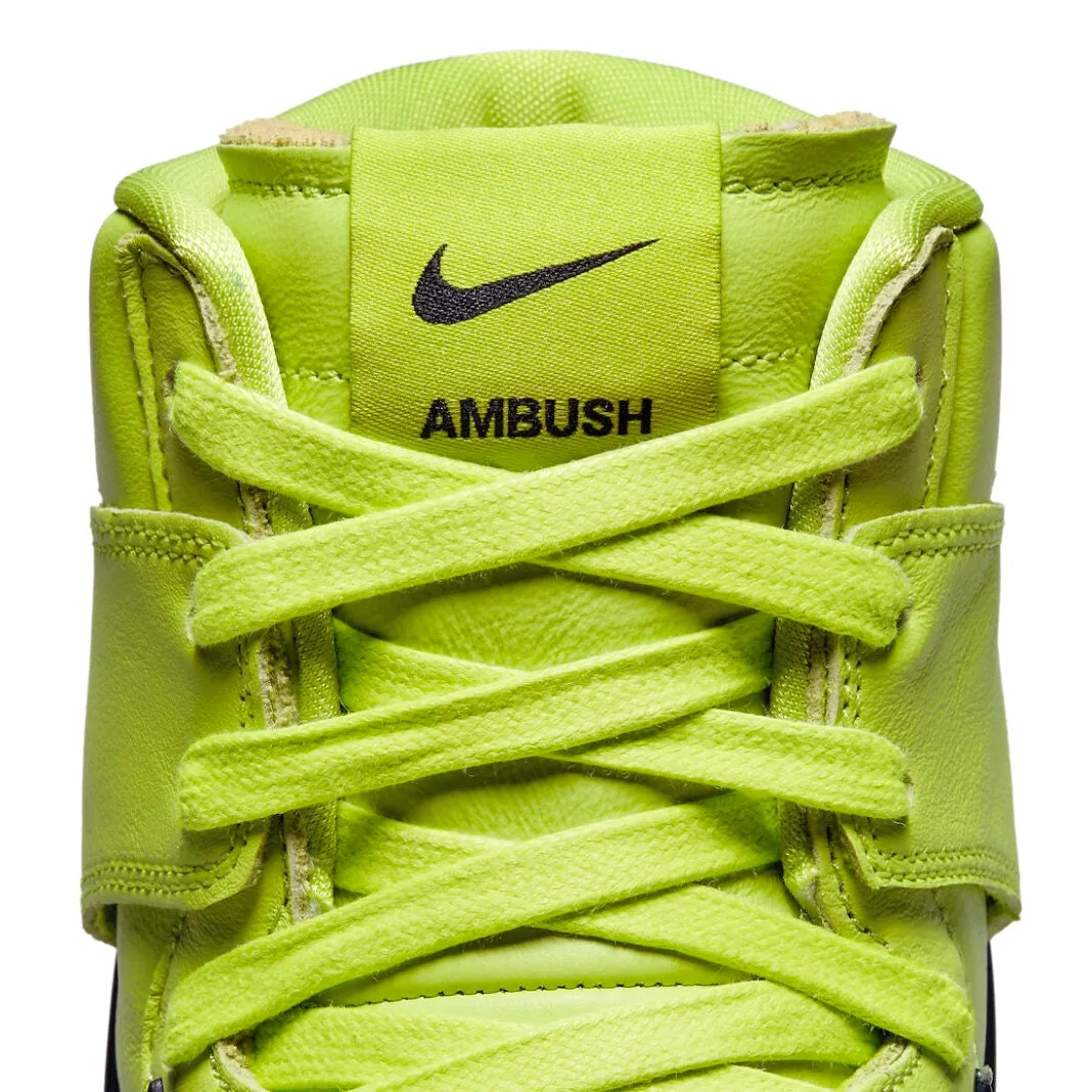 Nike x Ambush Dunk High Atomic Green Black Flash Lime Iconic Sneakers