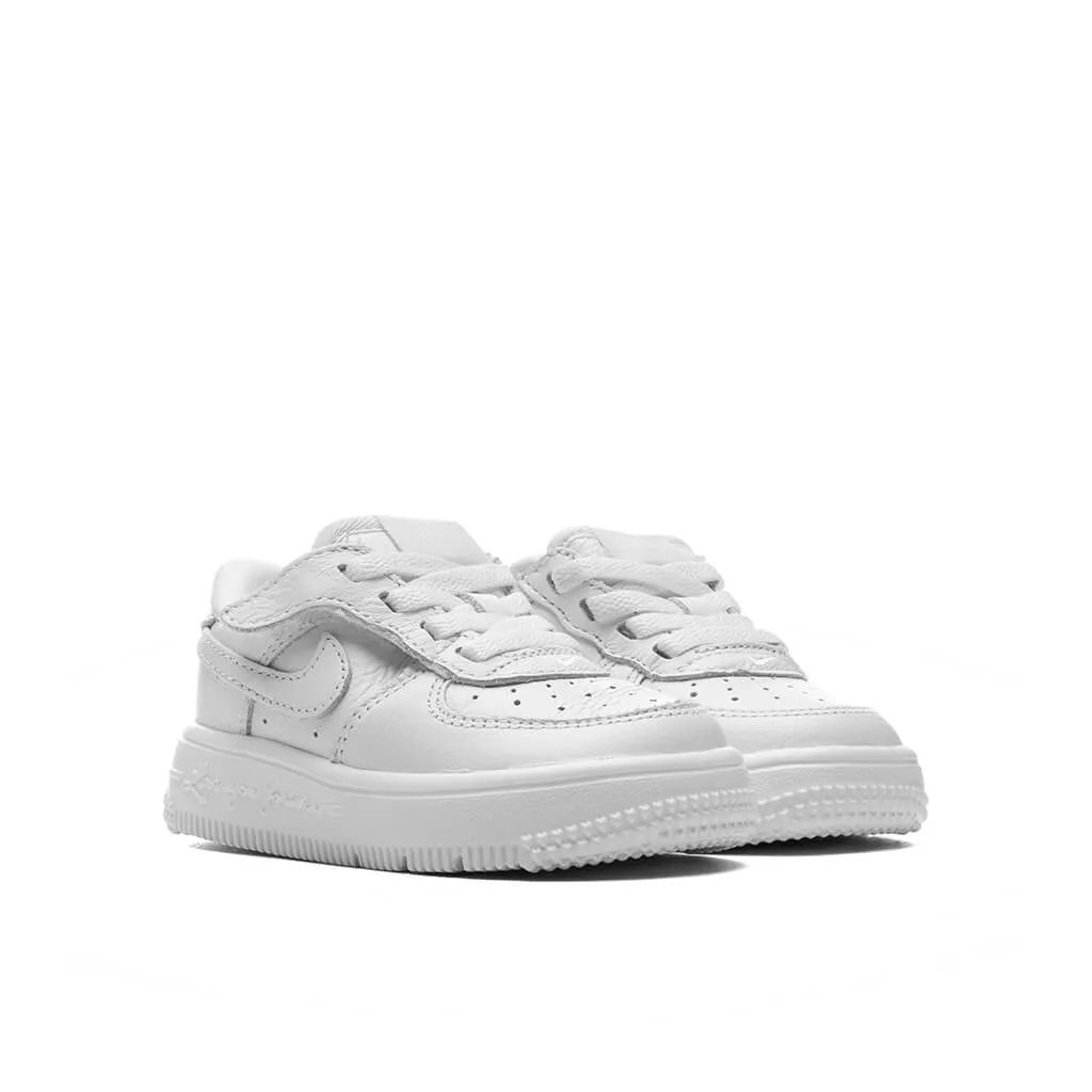Nike x NOCTA Certified Lover Boy Air Force 1 Low EasyOn (TD) - White/White/White Nike Lightweight Everyday Shoes