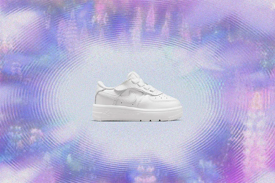 Nike x NOCTA Certified Lover Boy Air Force 1 Low EasyOn (TD) - White/White/White Nike Lightweight Everyday Shoes