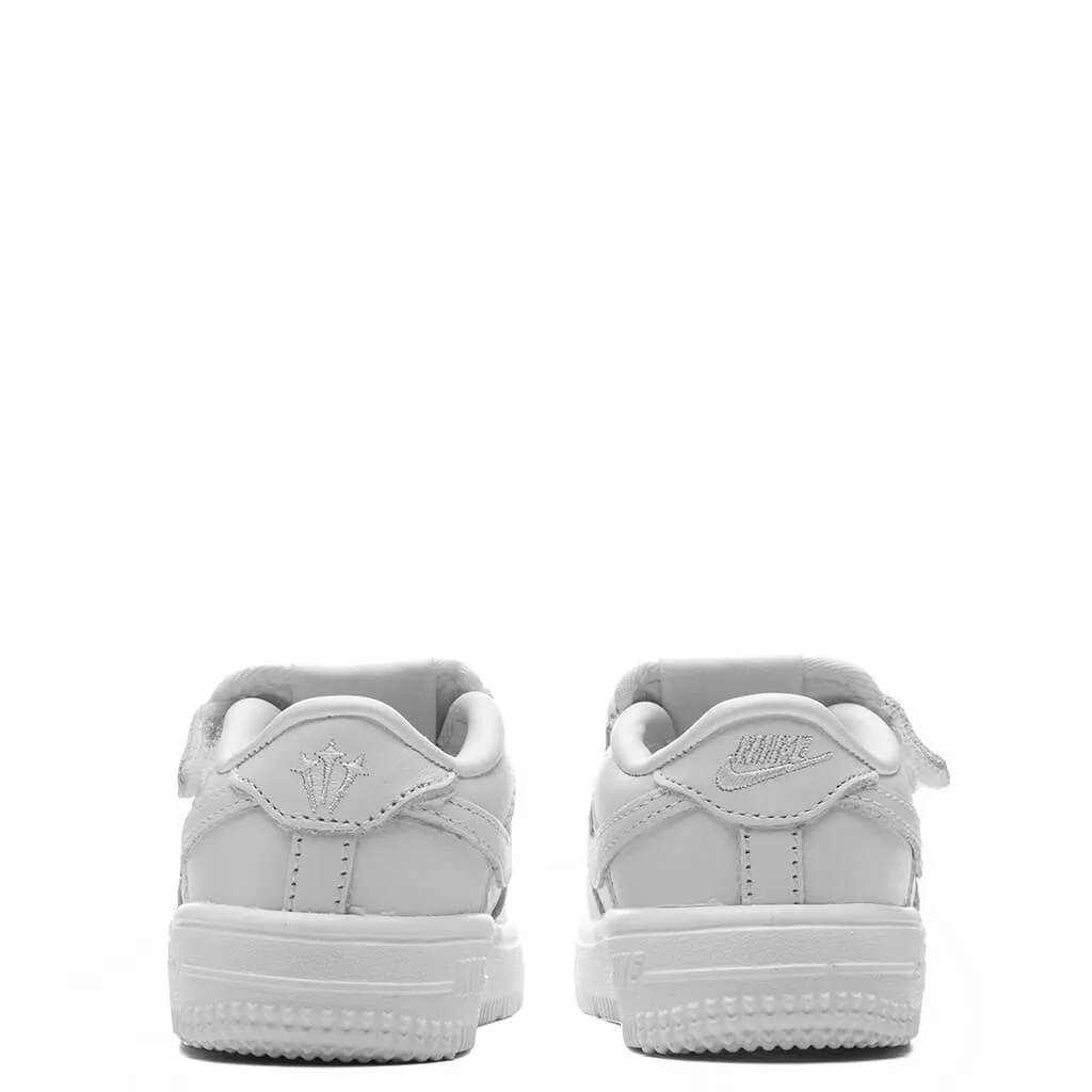 Nike x NOCTA Certified Lover Boy Air Force 1 Low EasyOn (TD) - White/White/White Nike Lightweight Everyday Shoes