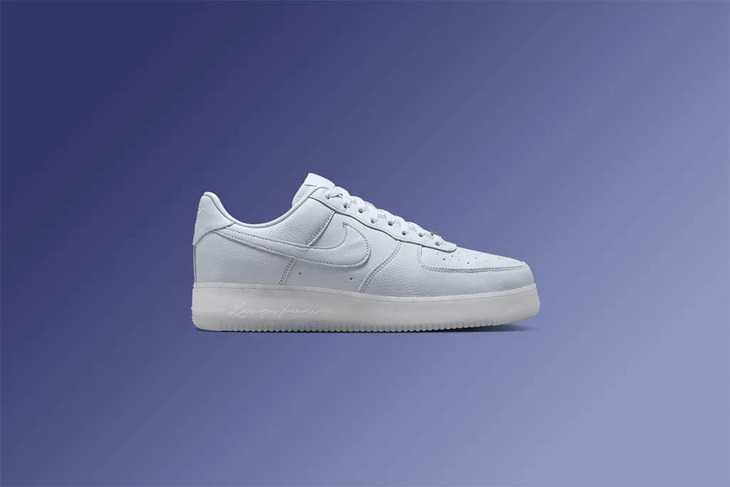 Nike x NOCTA Certified Lover Boy Air Force 1 Low - Palest Purple/Cobalt Tint Nike Bold Logo Sneakers
