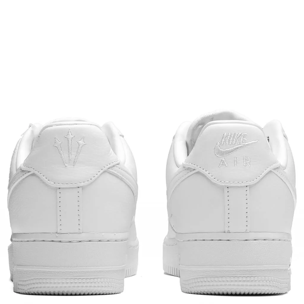 Nike x NOCTA Certified Lover Boy Air Force 1 Low - White/White Nike Lightweight Everyday Shoes