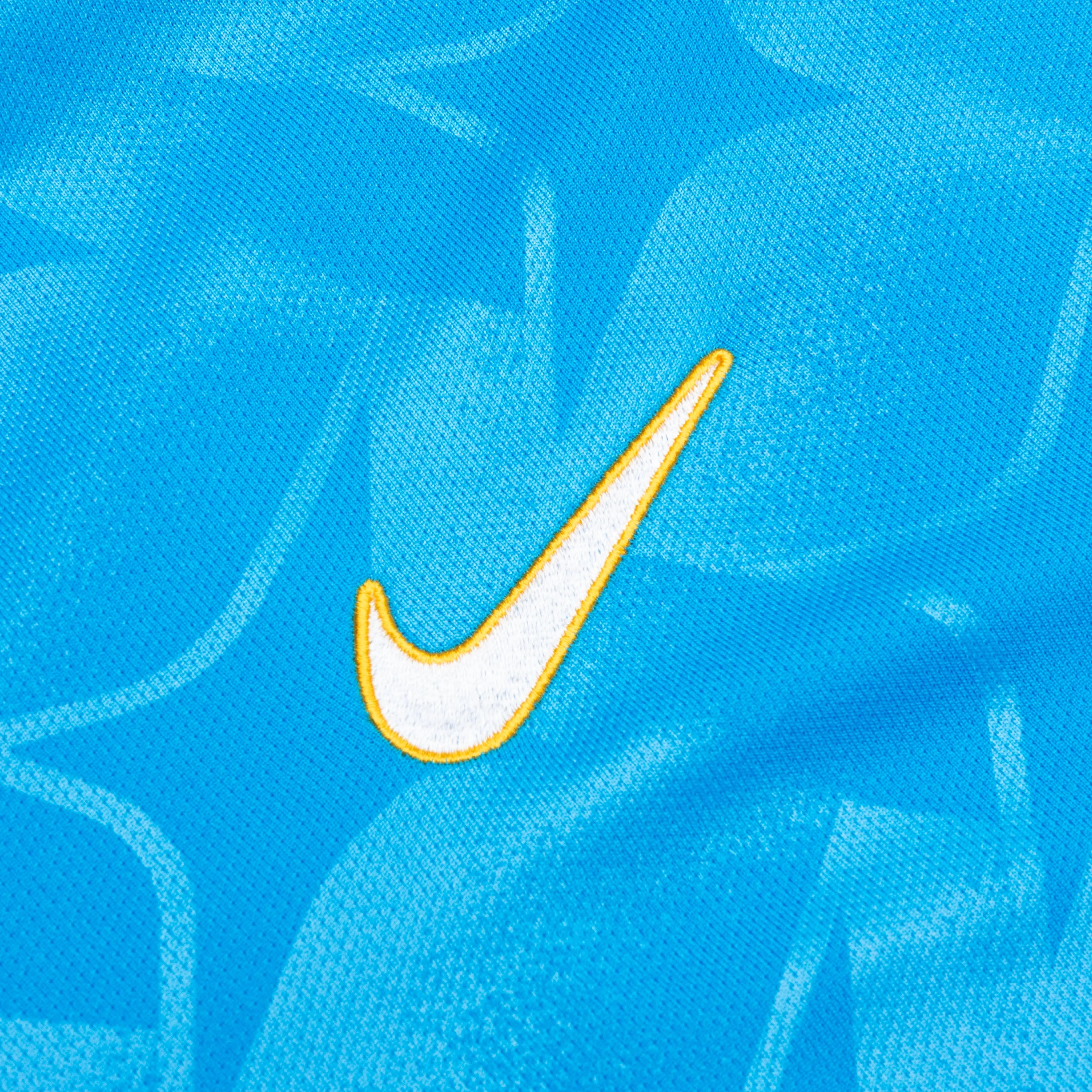 Nike x NOCTA Distant Regards Jersey - Blue Glow/White Nike Bold Logo Sneakers