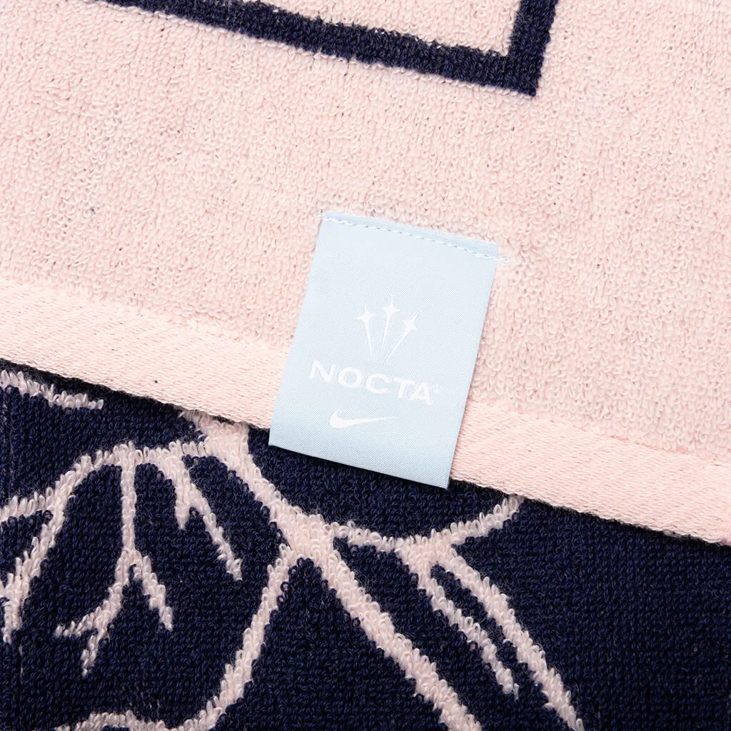 Nike x NOCTA Distant Regards Towel - Washed Coral/Midnight Navy Nike Bold Logo Sneakers