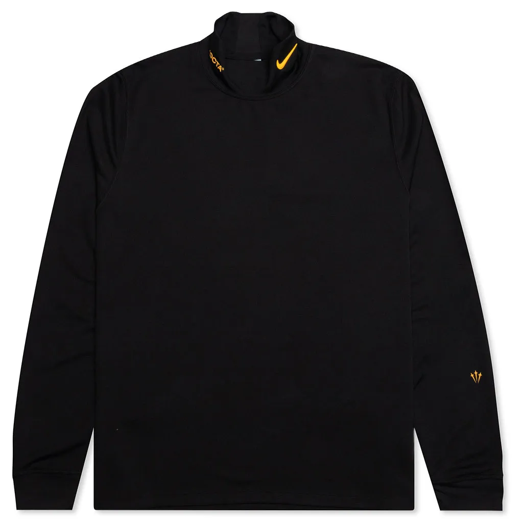 Nike x Nocta NRG AU Mock Neck ESS - Black/Tour Yellow Nike trainers with responsive foam