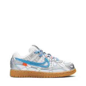 NIKE X OFF WHITE RUBBER DUNK UNIVERSITY BLUE PRESCHOOL - Primary school casual shoes