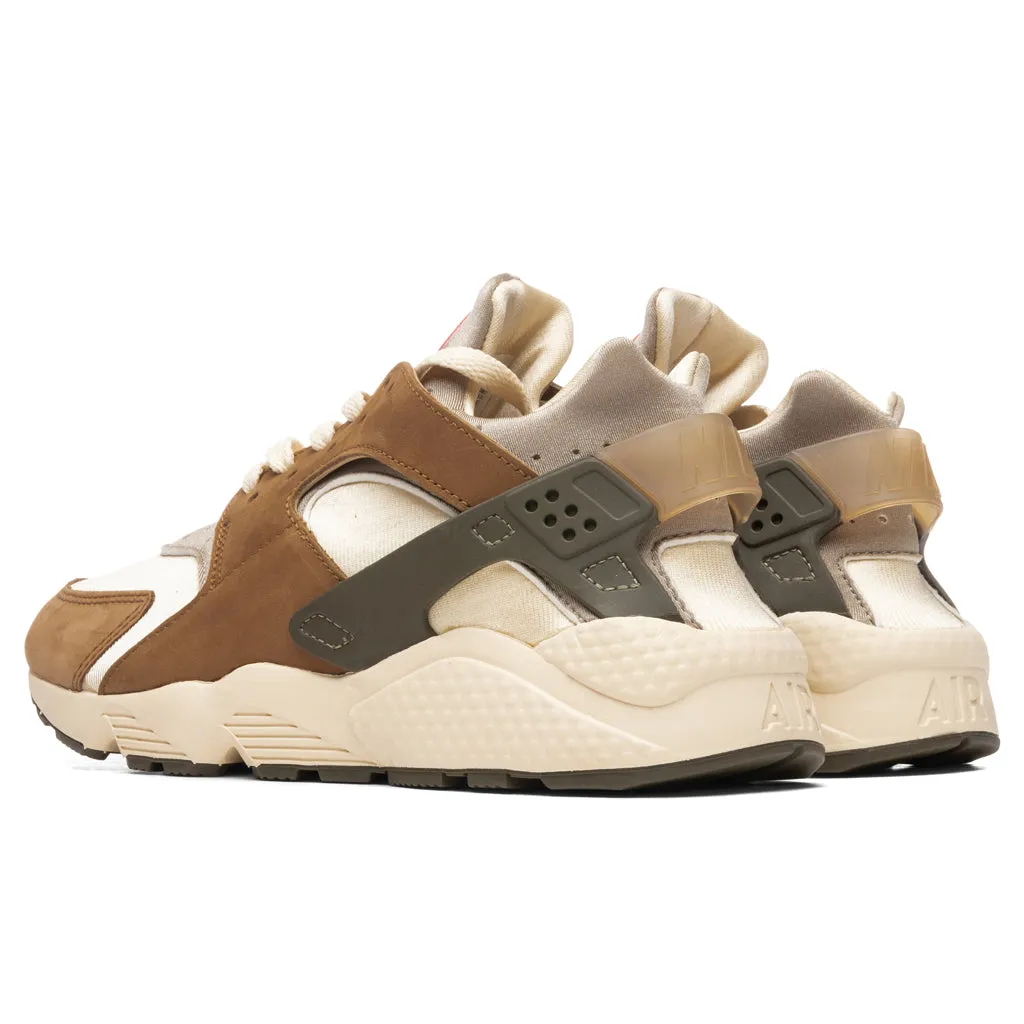 Nike x Stussy Air Huarache LE - Desert Oak/Reed Nike Cushioned Mesh Sneakers