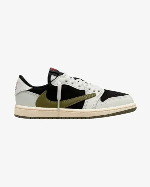 NIKE X TRAVIS SCOTT AIR JORDAN1 LOW OG OLIVE PRESCHOOL (NEW) Primary school casual shoes