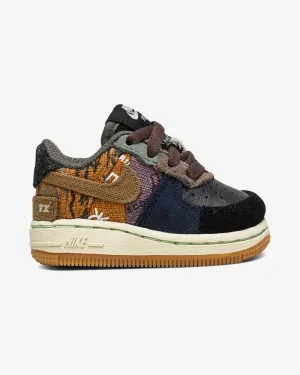 NIKE X TRAVIS SCOTT CACTUS JACK AIR FORCE 1 TODDLER Preschool sneakers for young kids