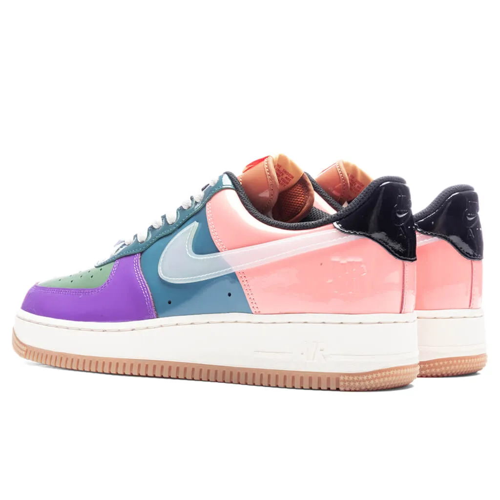 Nike x Undefeated Air Force 1 Low SP - Wild Berry/Celestine Blue/Multi Nike trainers with responsive foam