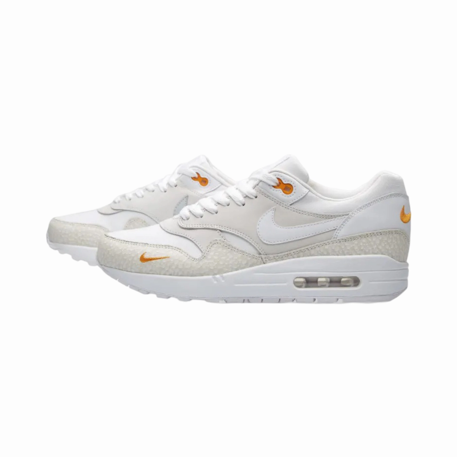 Nike Air Max 1 White Kumquat Pro Swing Golf Shoes