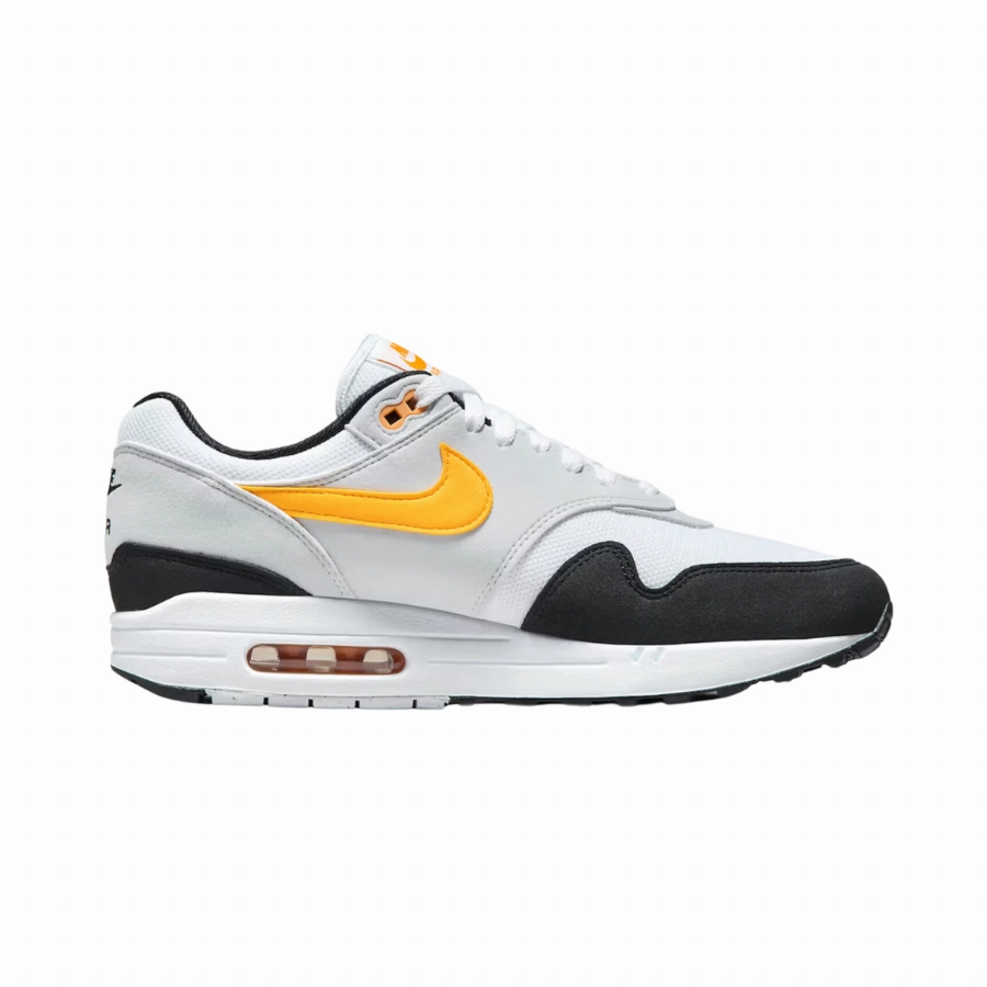 Nike Air Max 1 White University Gold Black Pro Swing Golf Shoes