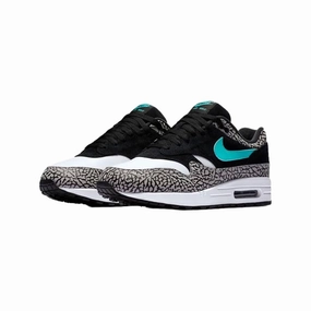 Nike Air Max 1 x Atmos Premium Retro 2017 Elephant Print Cement Jade Black White Nike Air Max style