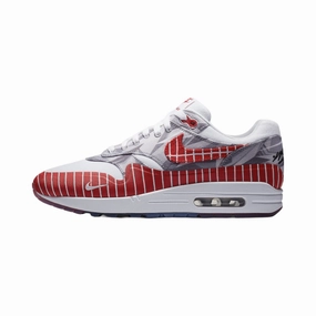 Nike Air Max 1 x Wasafu Los Primeros Nomad White University Red Nike Air Max style