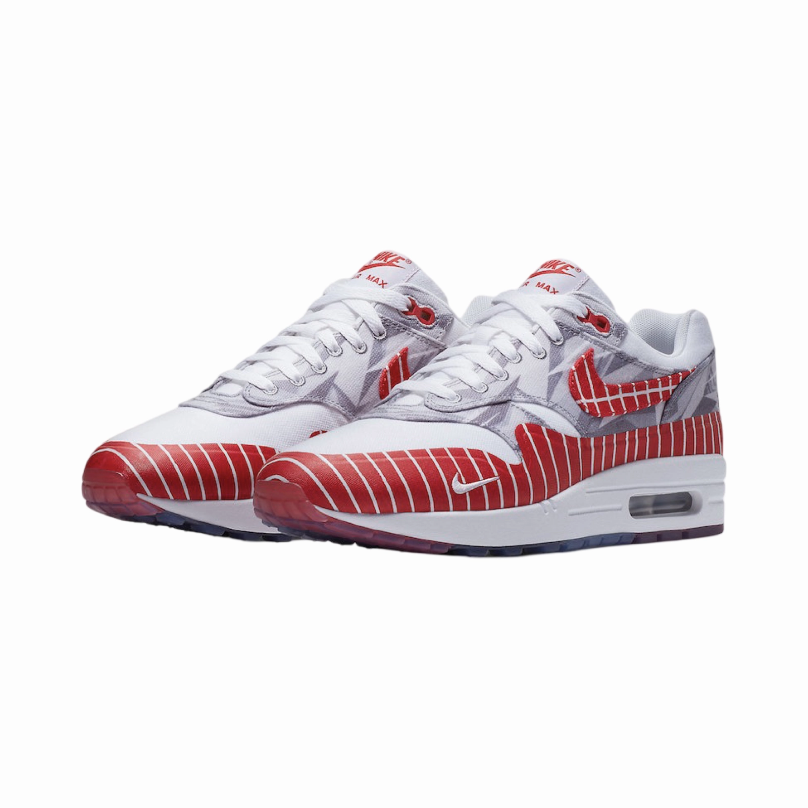 Nike Air Max 1 x Wasafu Los Primeros Nomad White University Red Pro Swing Golf Shoes