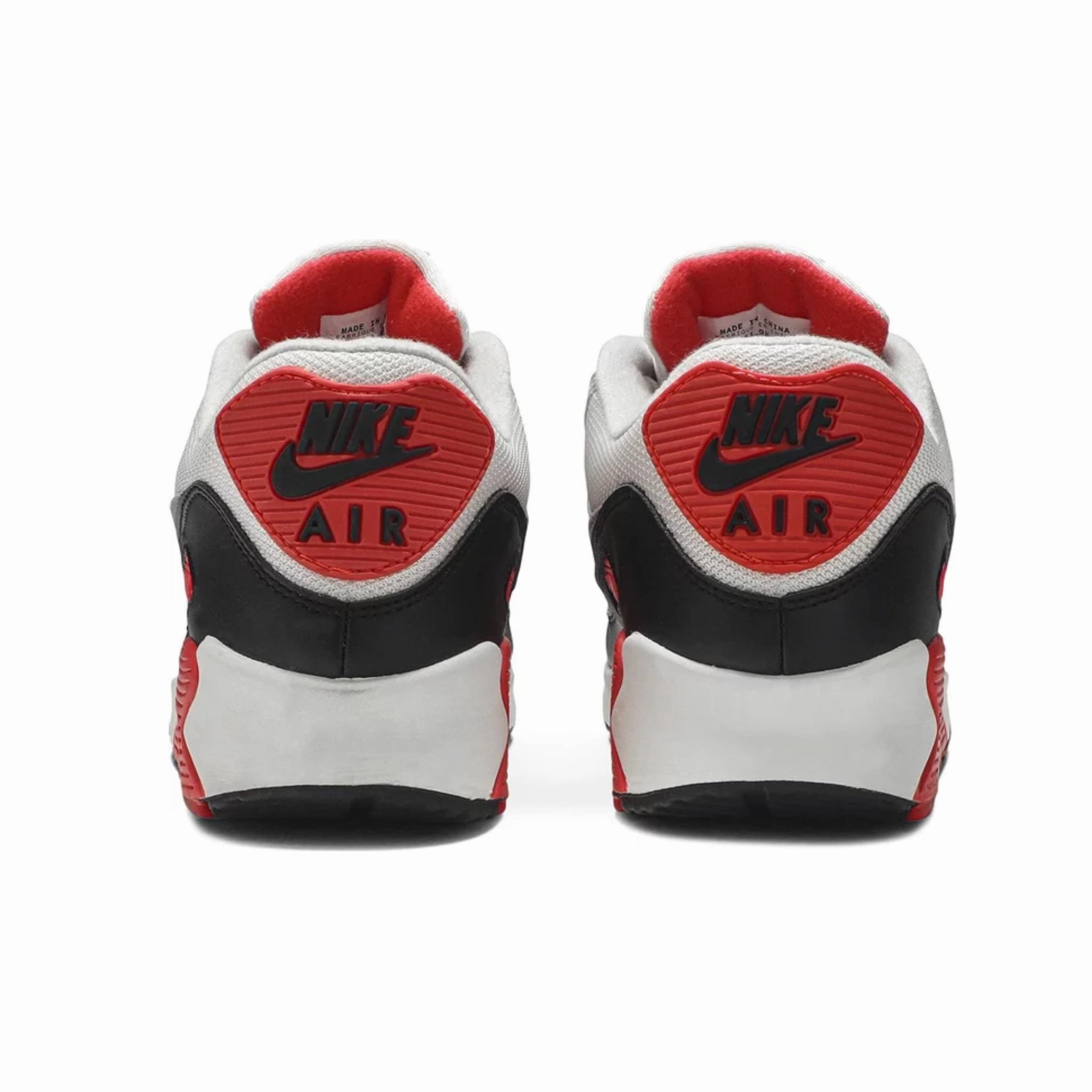 Nike Air Max 90 (2008) Infrared White Cement Grey Black Pro Swing Golf Shoes